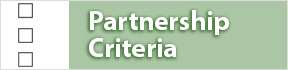 Partnership Criteria